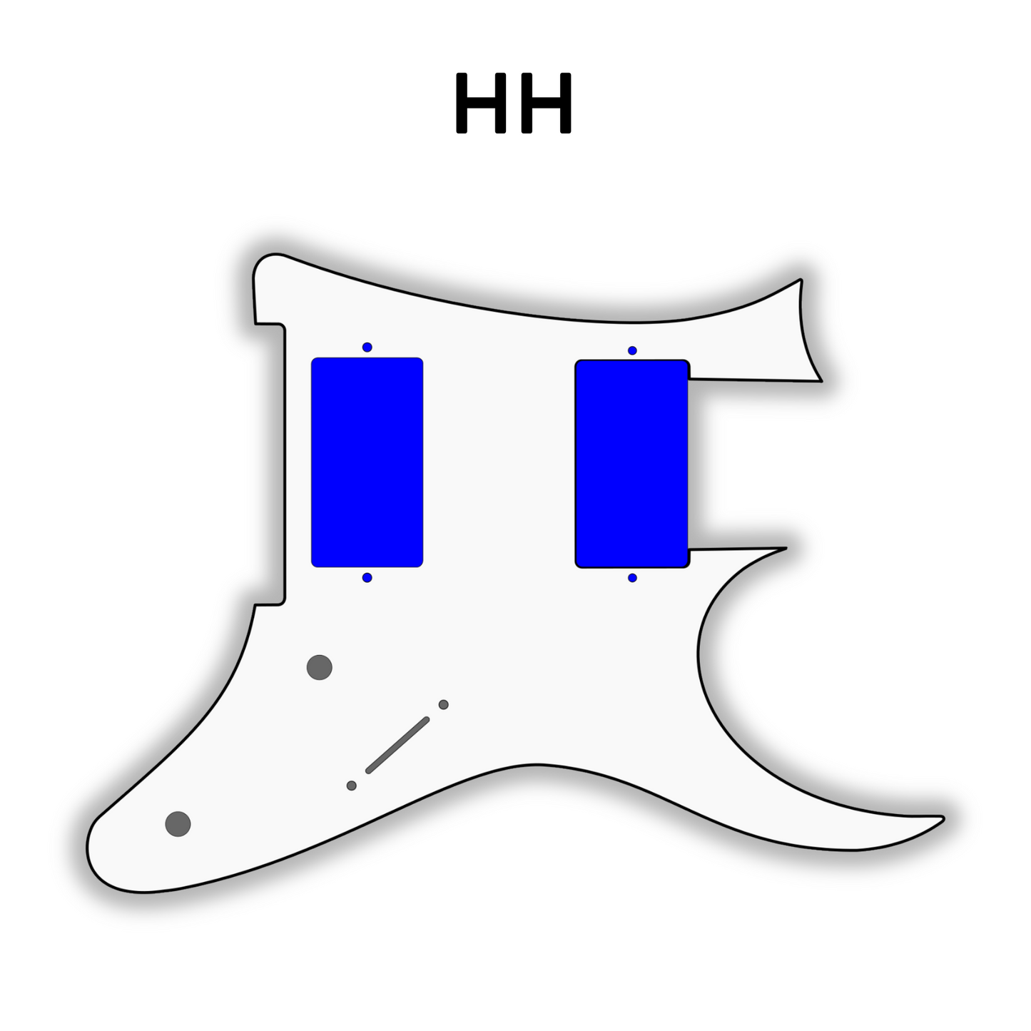 トライバル(ピックガード)アイバニーズRGスタイル