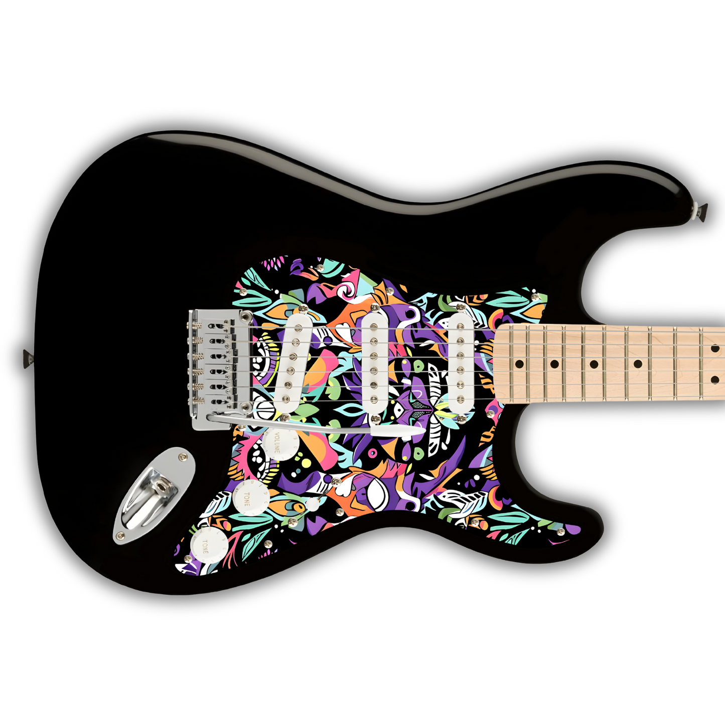 Tribal - Pickguards - S Style - Modern 11 Hole