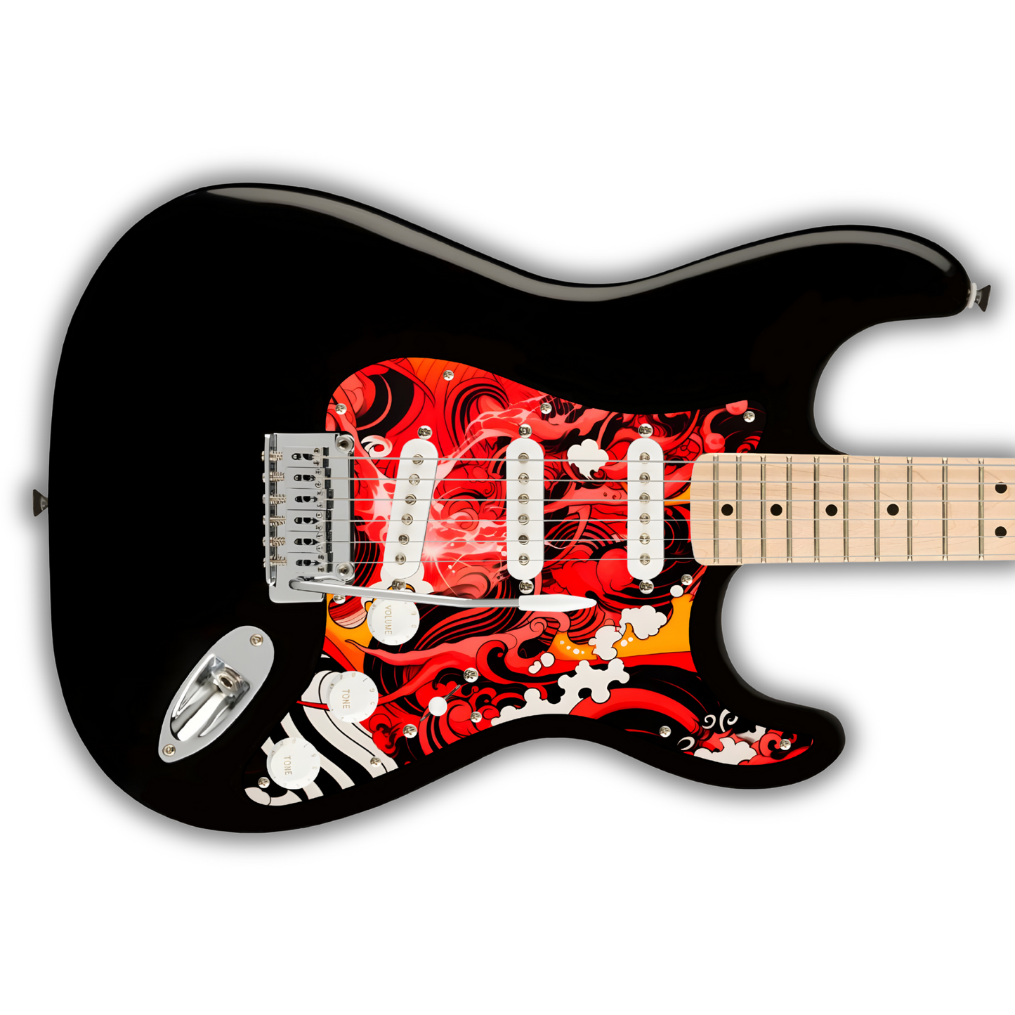 Tribal - Pickguards - S Style - Modern 11 Hole