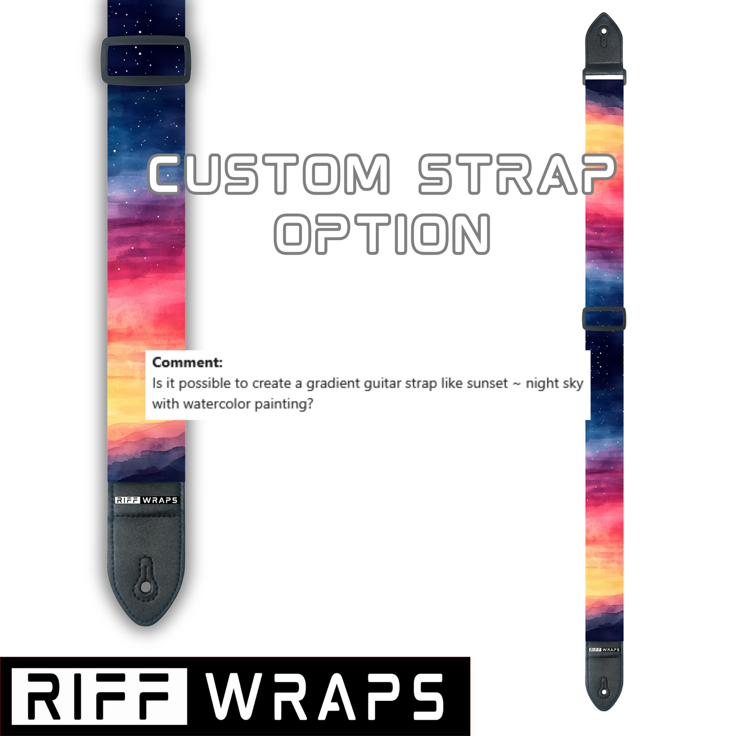 Custom - Padded Guitar Strap