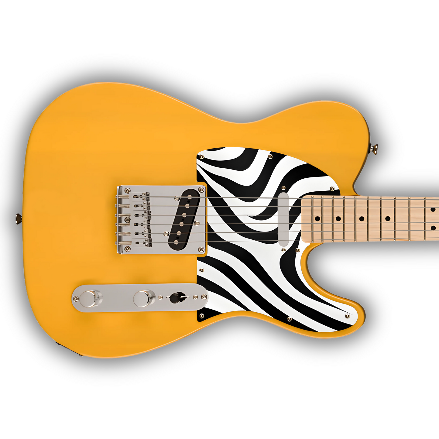 Black & White - Zebra - Pickguard