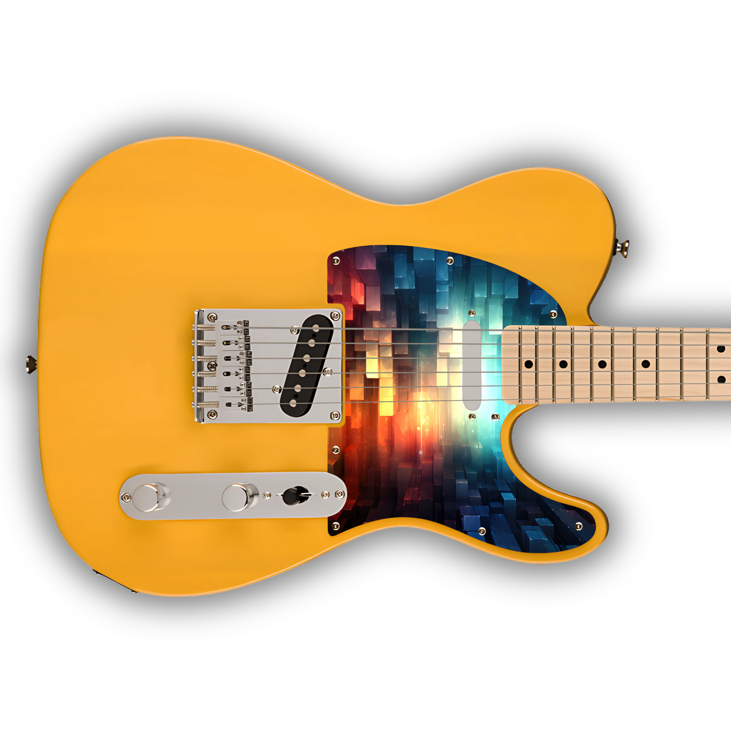 Geometric - Futuristic - Pickguard