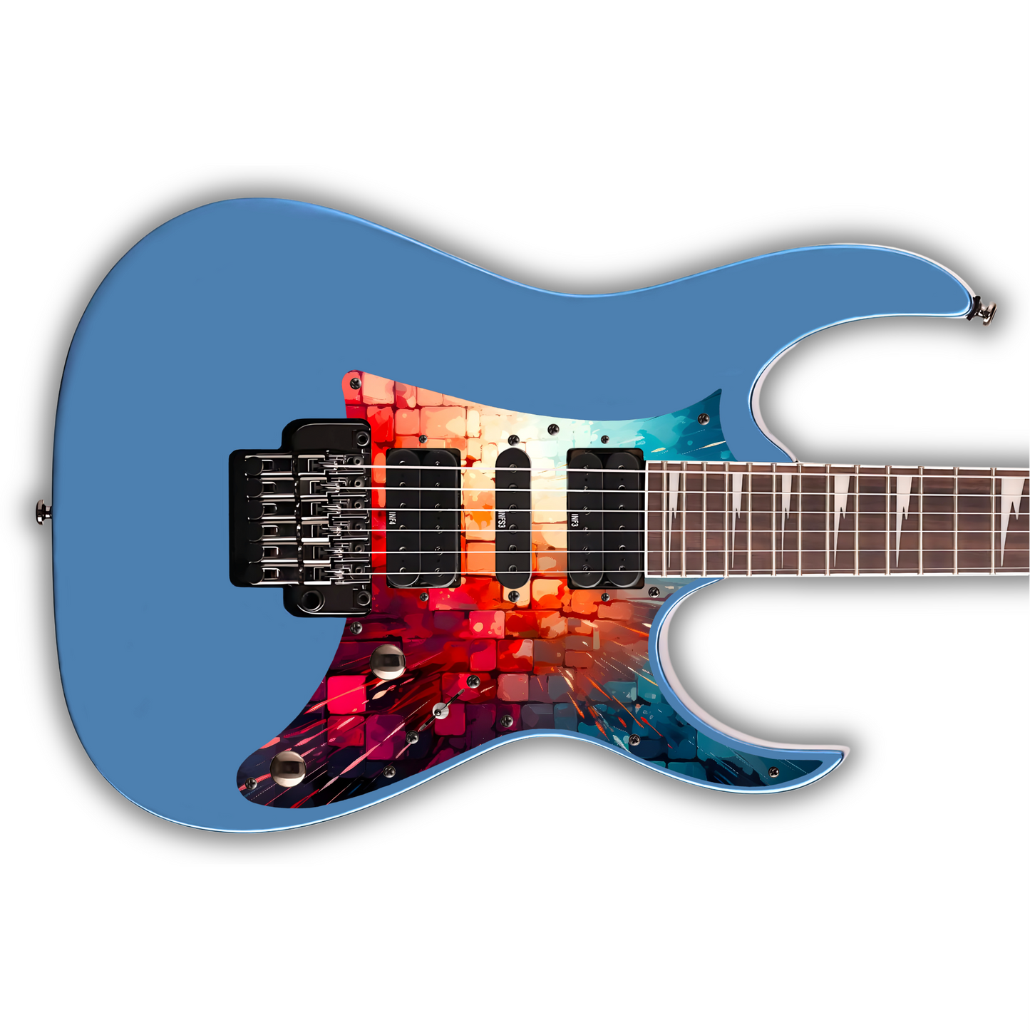 Geometric - Splatter - Pickguard