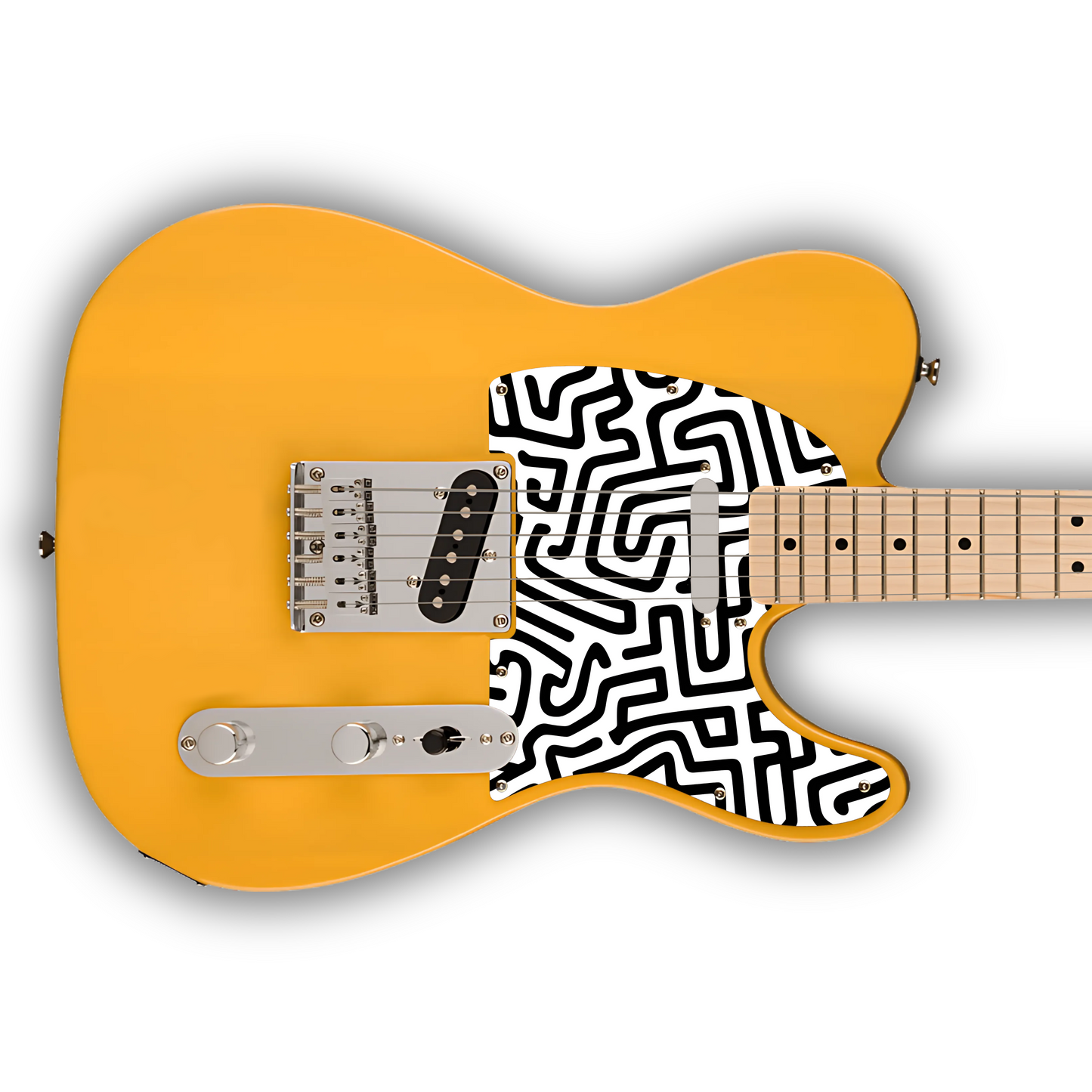 Black & White - Pickguards - T Style