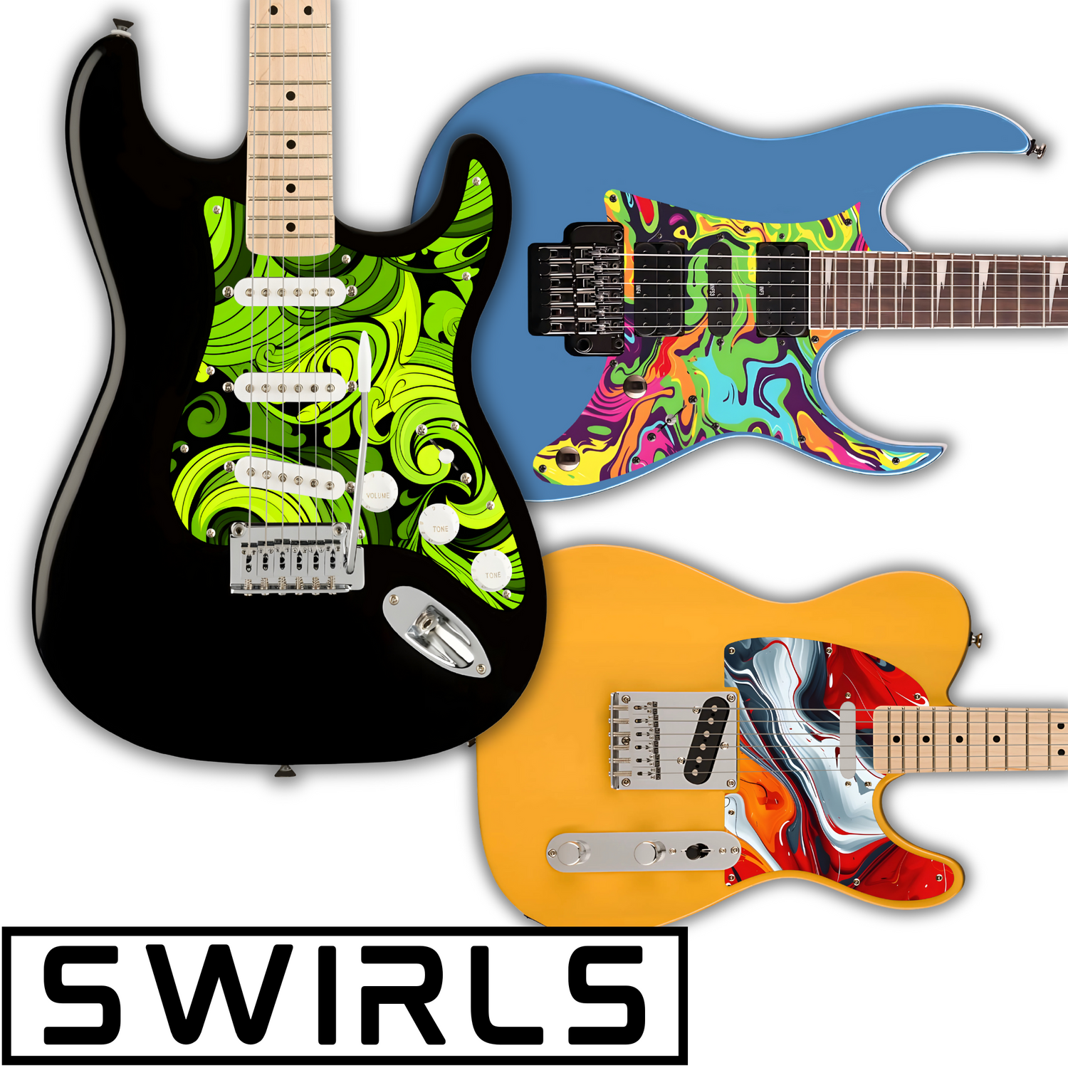 Swirls - Pickguards