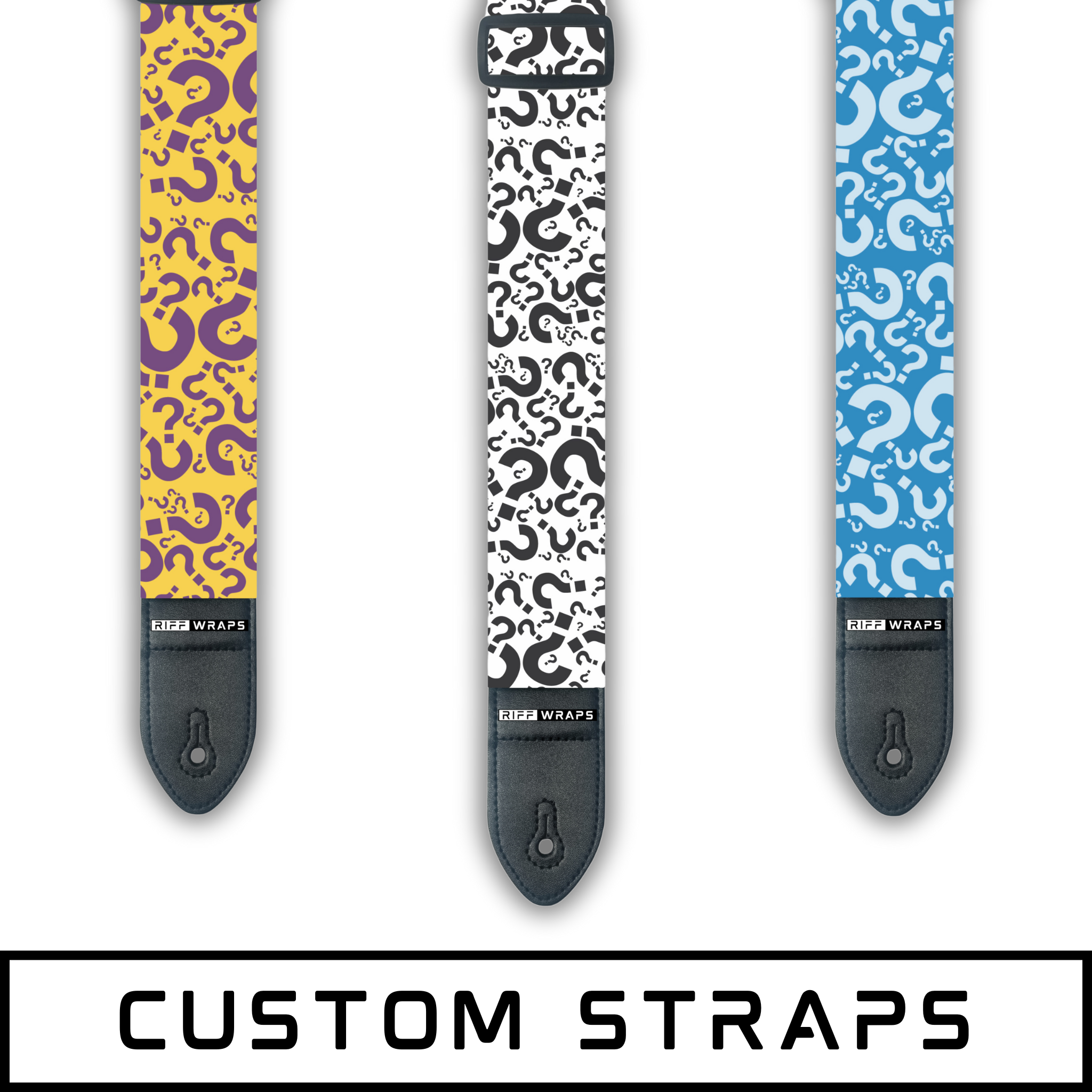 Hand Made Riff Custom Guitar & Bass Handmade Padded Straps – Riff Wraps