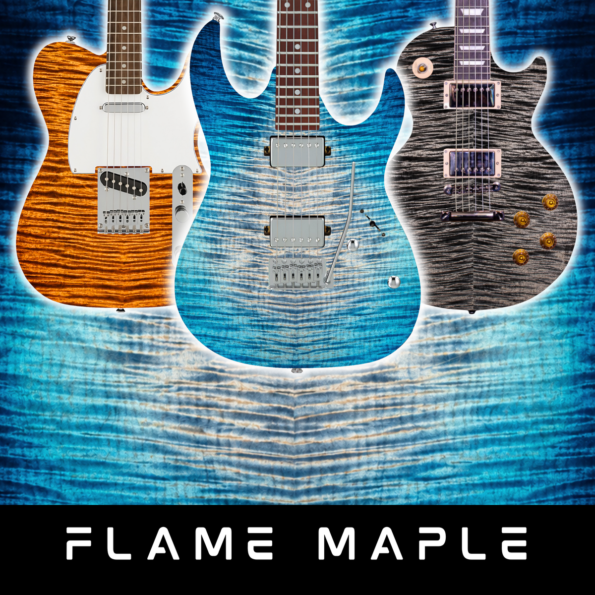 Flame Maple - Wraps