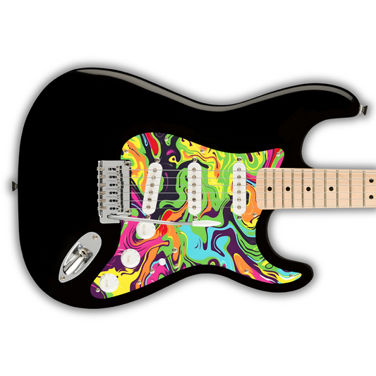 Swirls - Psychedelic - Pickguard