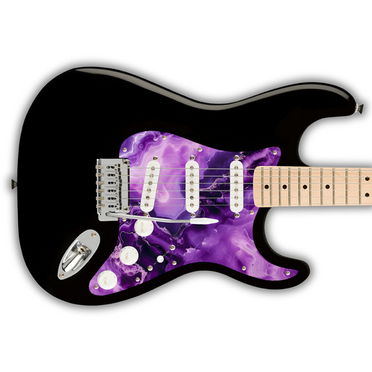 Marble - Purple & White - Pickguard
