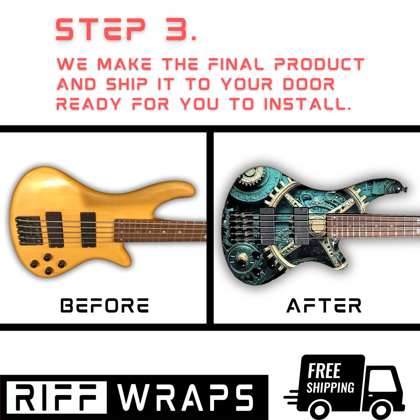 Custom - Vinyl Guitar Wrap