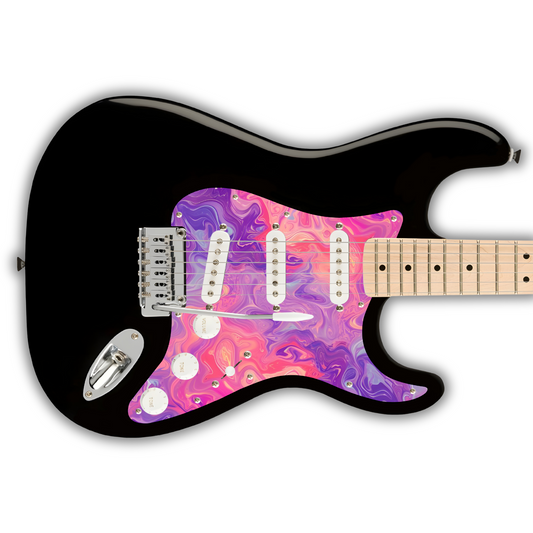Swirls - Pink & Purple - Pickguard