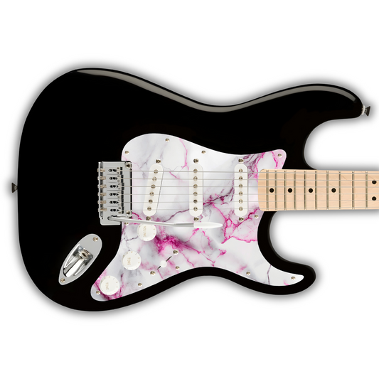 Marble - Pink & White - Pickguard