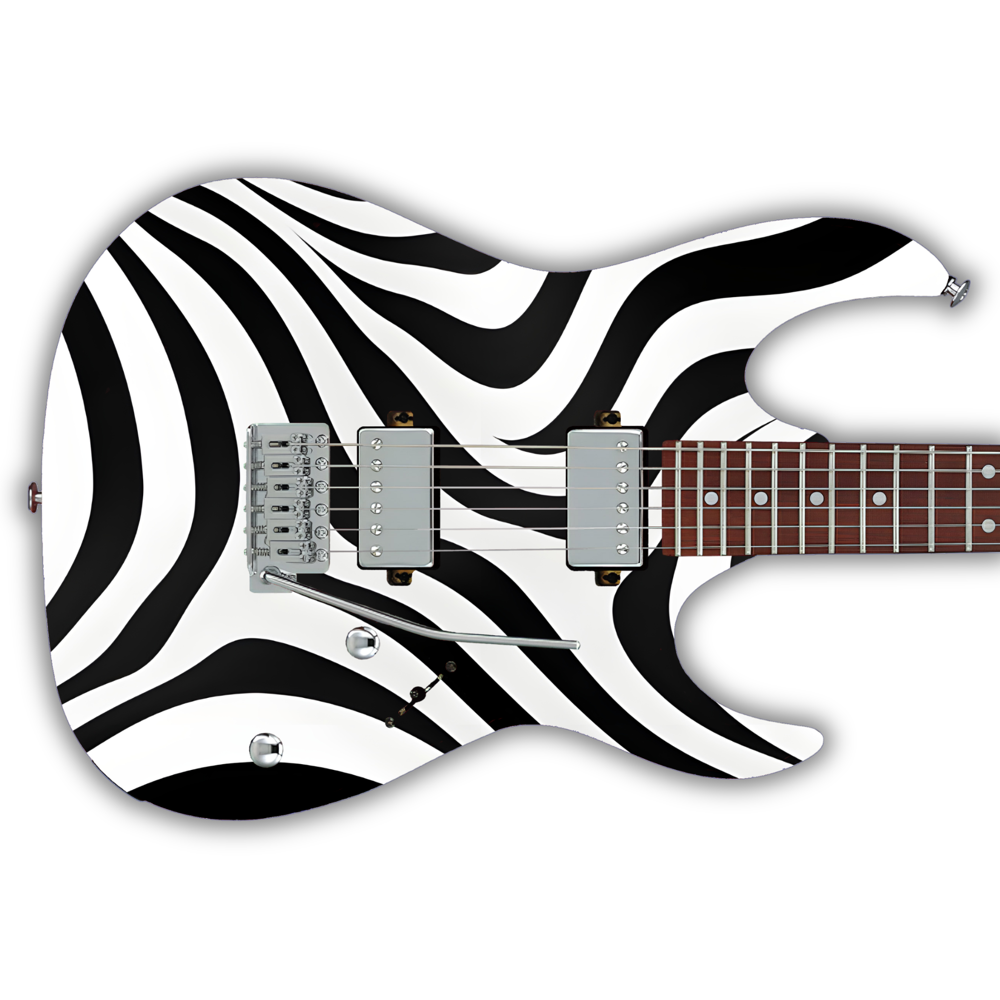 Guitar & Bass Wrap | Black & White | Zebra | Skins, Decals, Stickers ...