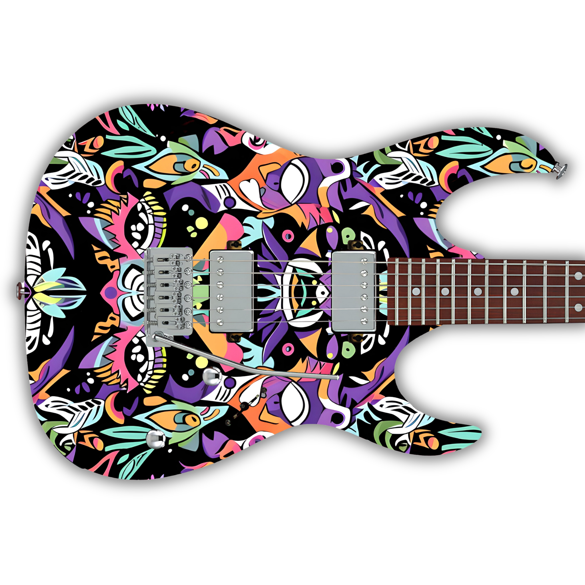 Guitar & Bass Wrap | Tribal | Abstract 2 | Skin, Decal, Sticker – Riff ...