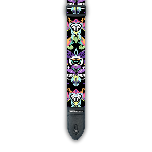 Tribal - Abstract 2 - Padded Guitar Strap