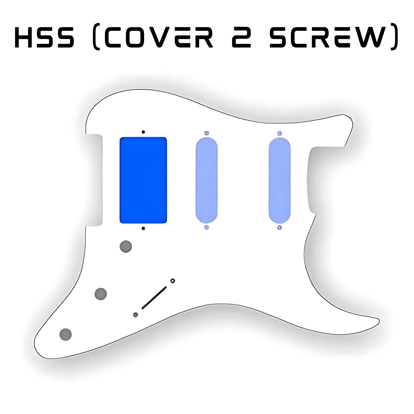 Swirls (Pickguards) S Style - Modern 11 Hole