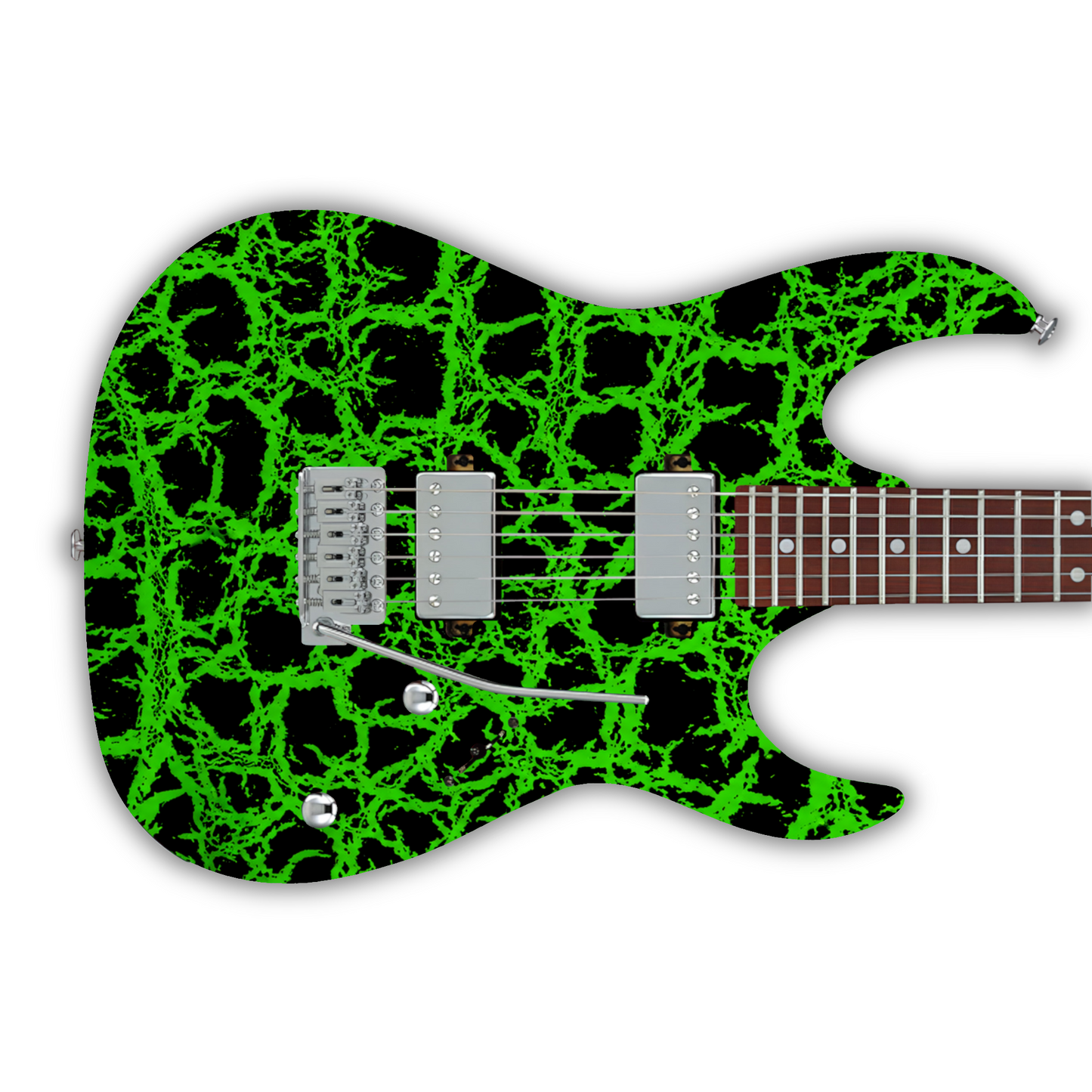 Crackle - Green - Guitar Vinyl Wrap