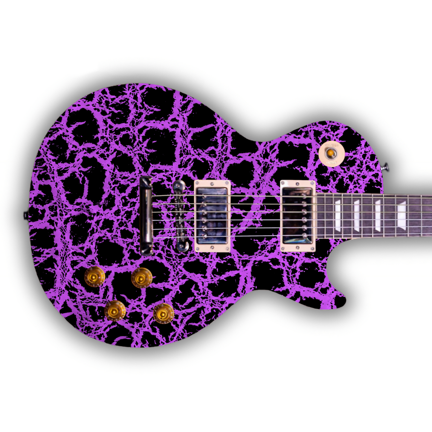 Crackle - Purple - Guitar Vinyl Wrap