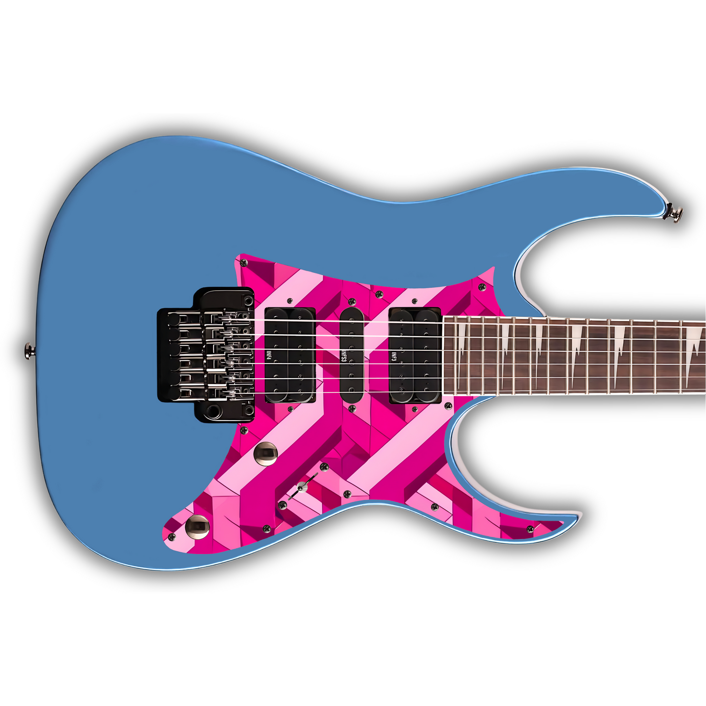 ジオメトリック（ピックガード）Ibanez RGスタイル