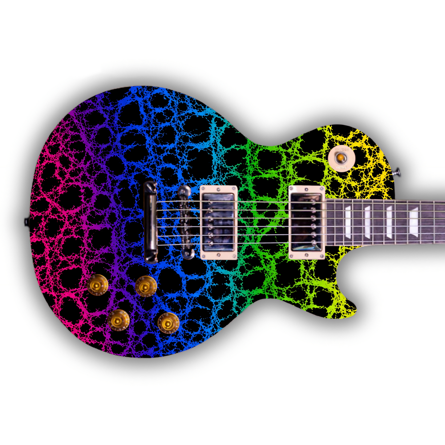 Crackle - Rainbow - Guitar Vinyl Wrap