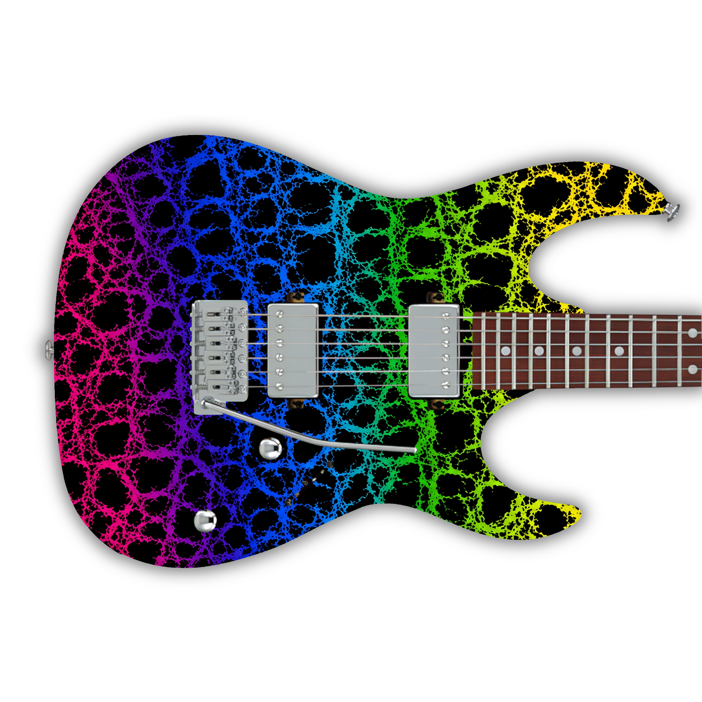 Crackle - Rainbow - Guitar Vinyl Wrap