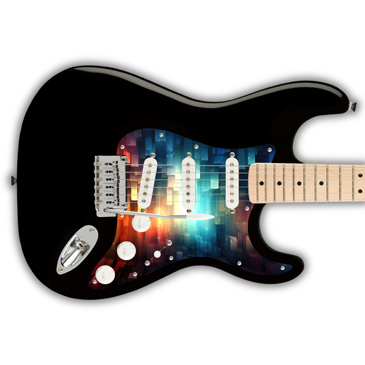 Geometric - Futuristic - Pickguard