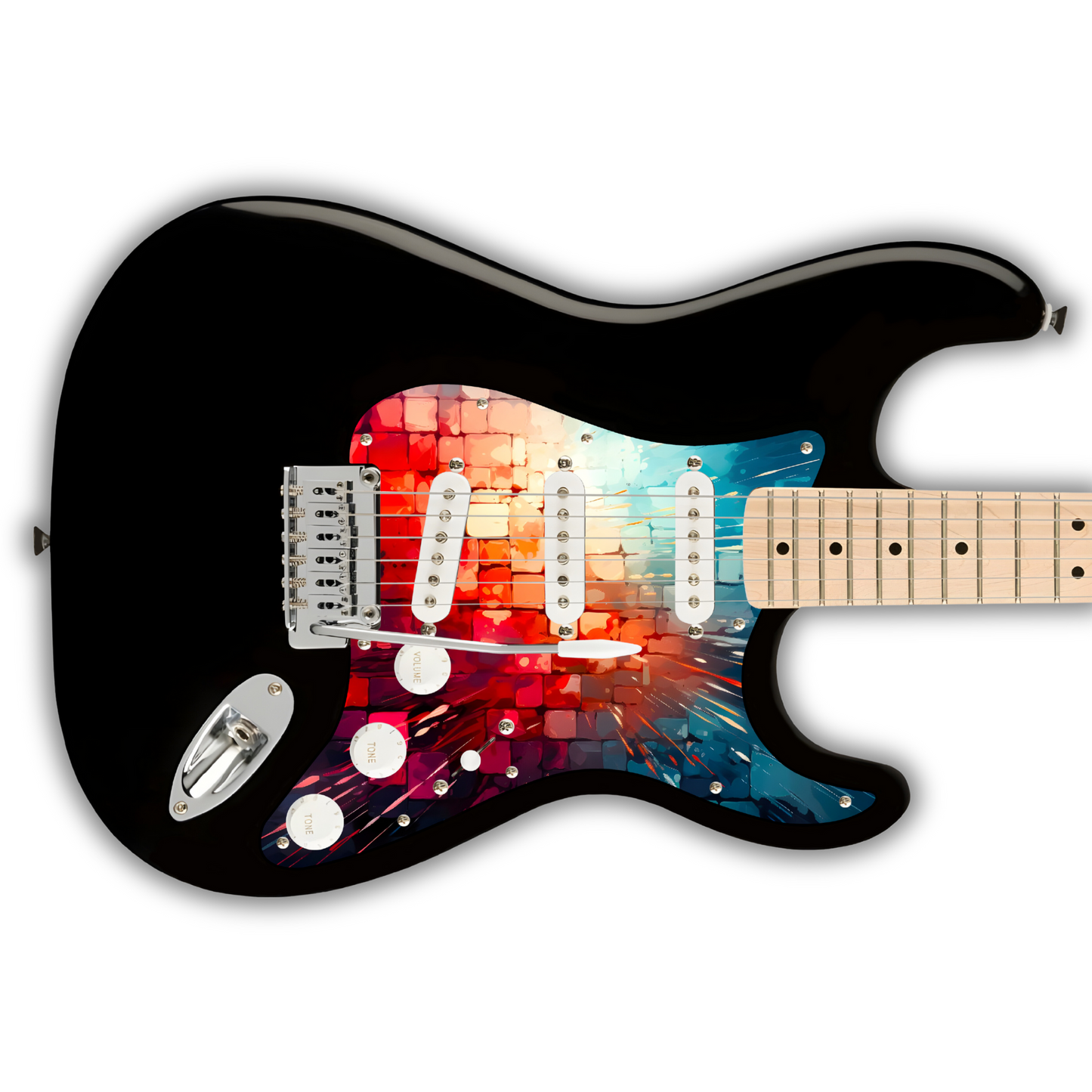 Geometric - Splatter - Pickguard
