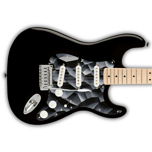Geometric - Texture Black - Pickguard