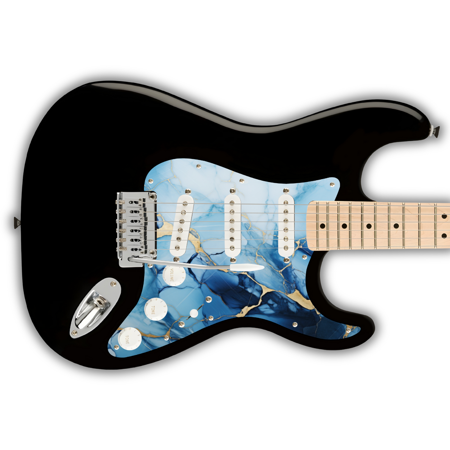 Marble - Blue & Gold - Pickguard