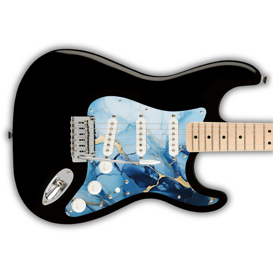 Marble - Blue & Gold - Pickguard