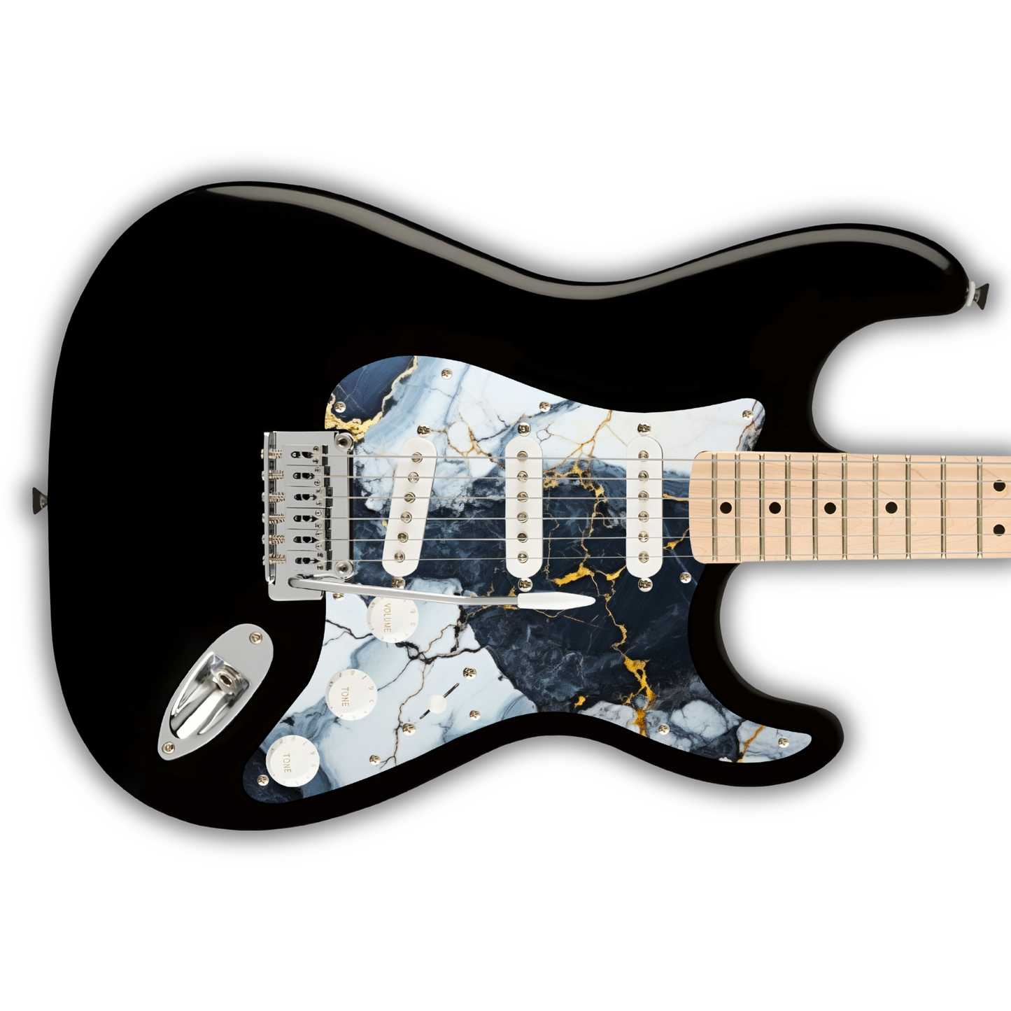 Marble - Grey, White & Gold - Pickguard