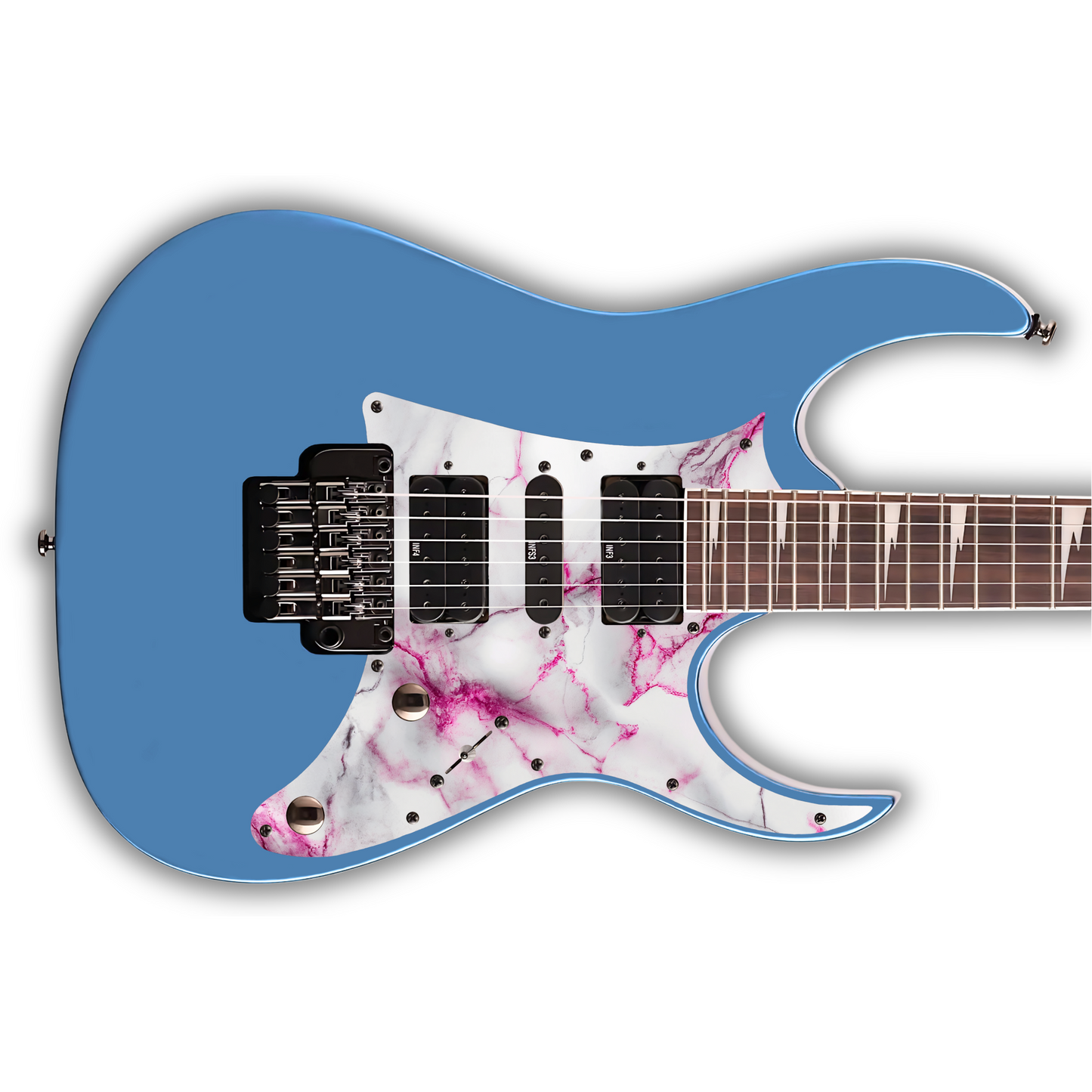Marble - Pink & White - Pickguard