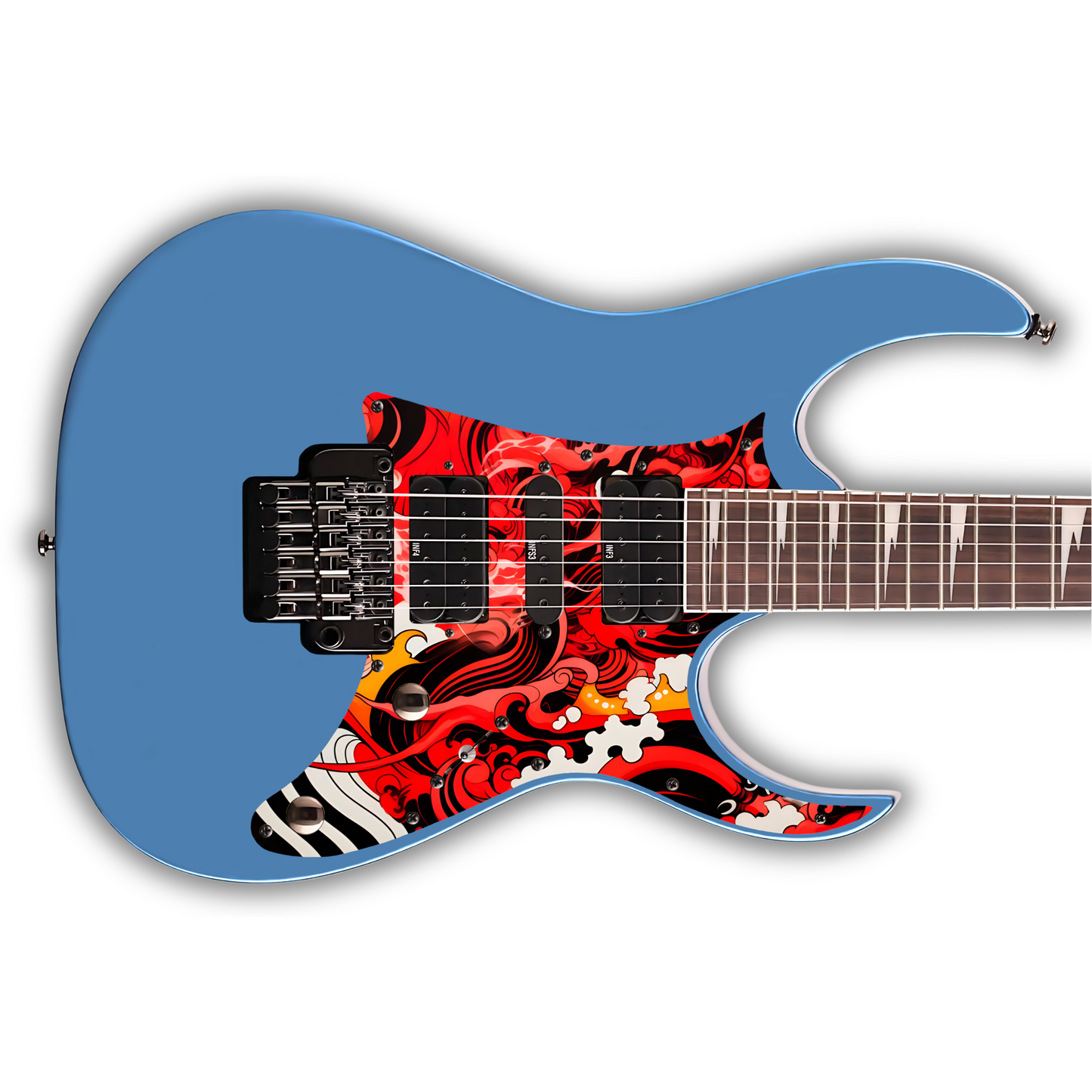 Tribal - Japan Inspired 1 - Pickguard